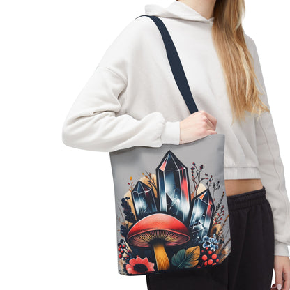 Vibrant Crystal & Mushroom - Tote Bag
