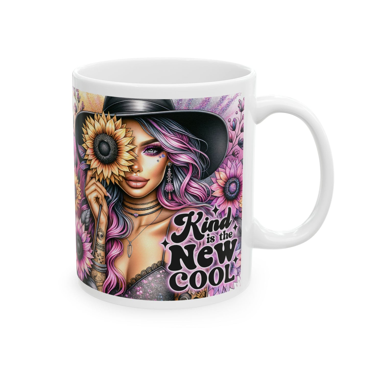 Kind Is The New Cool - Ceramic Mug