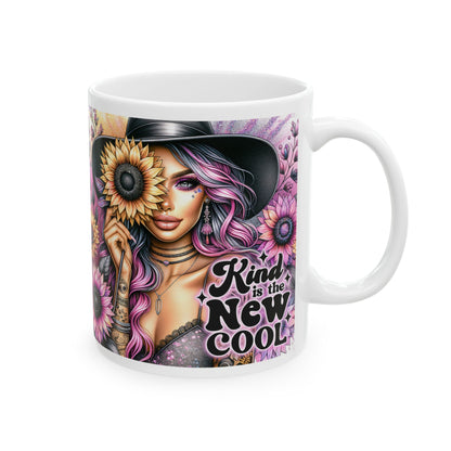 Kind Is The New Cool - Ceramic Mug