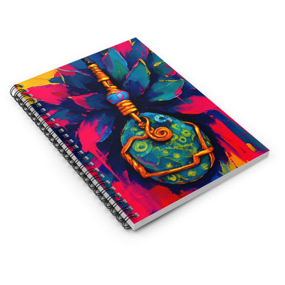 Free Spirit Scribbles - Spiral Notebook