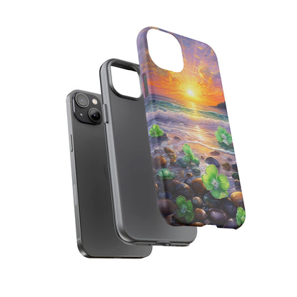 Coastal Calm Pebble Beach - Phone Case