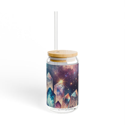Cosmic Healing Crystals - Sipper Glass