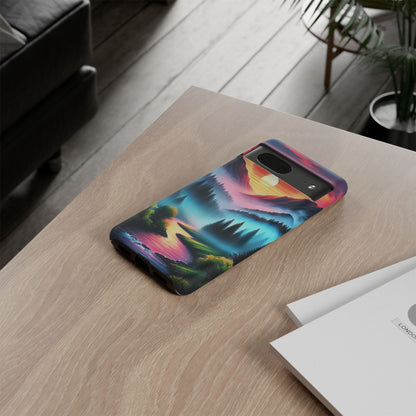 Misty Mountain River - Phone Case