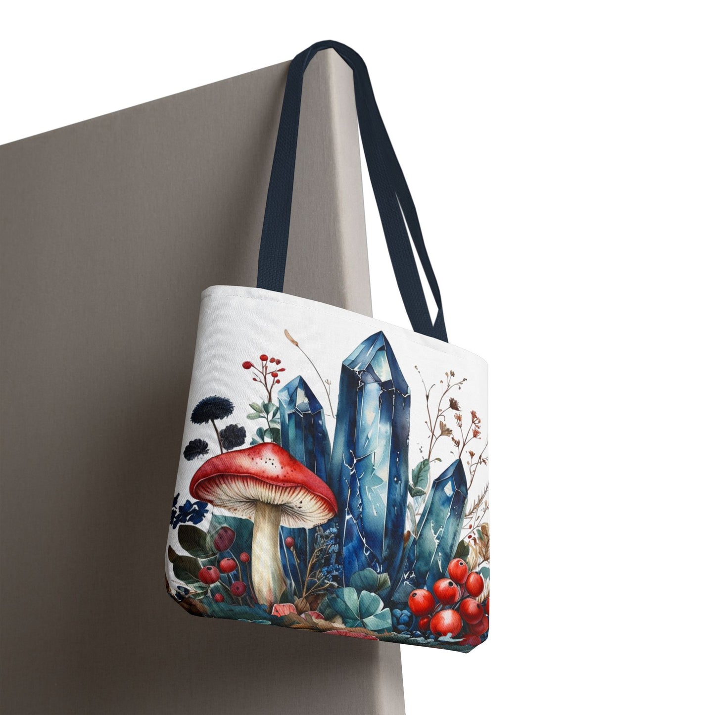 Whimsical Blue Crystals - Tote Bag