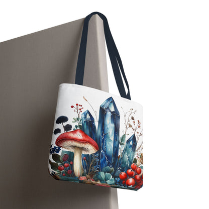 Whimsical Blue Crystals - Tote Bag