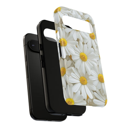 Blooming White Daisy - Phone Case