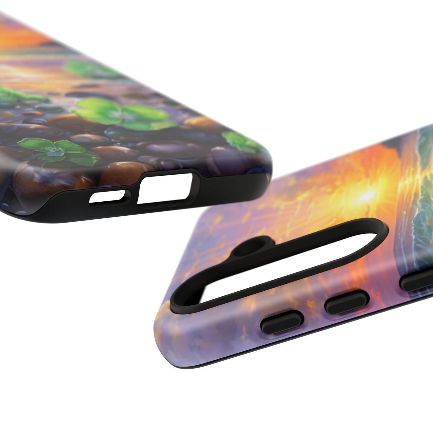 Coastal Calm Pebble Beach - Phone Case