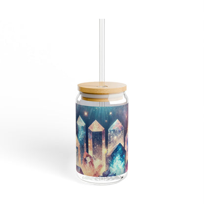 Cosmic Healing Crystals - Sipper Glass