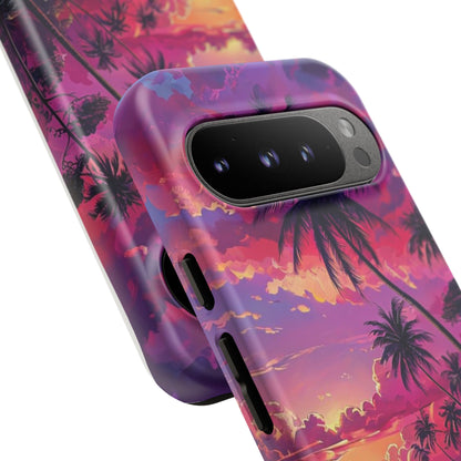 Sunset Paradise Beach - Phone Case