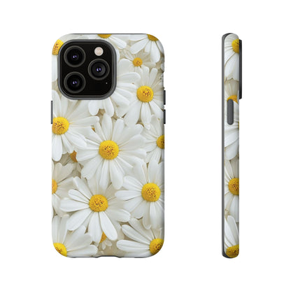 Blooming White Daisy - Phone Case