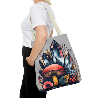 Vibrant Crystal & Mushroom - Tote Bag