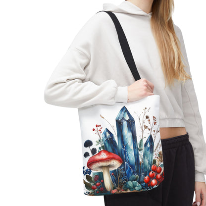 Whimsical Blue Crystals - Tote Bag