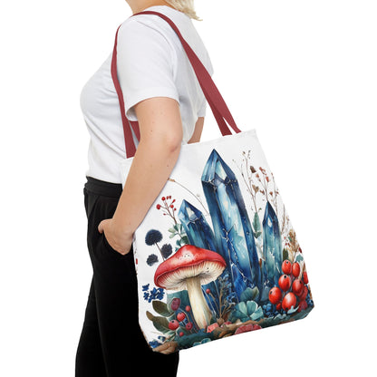 Whimsical Blue Crystals - Tote Bag