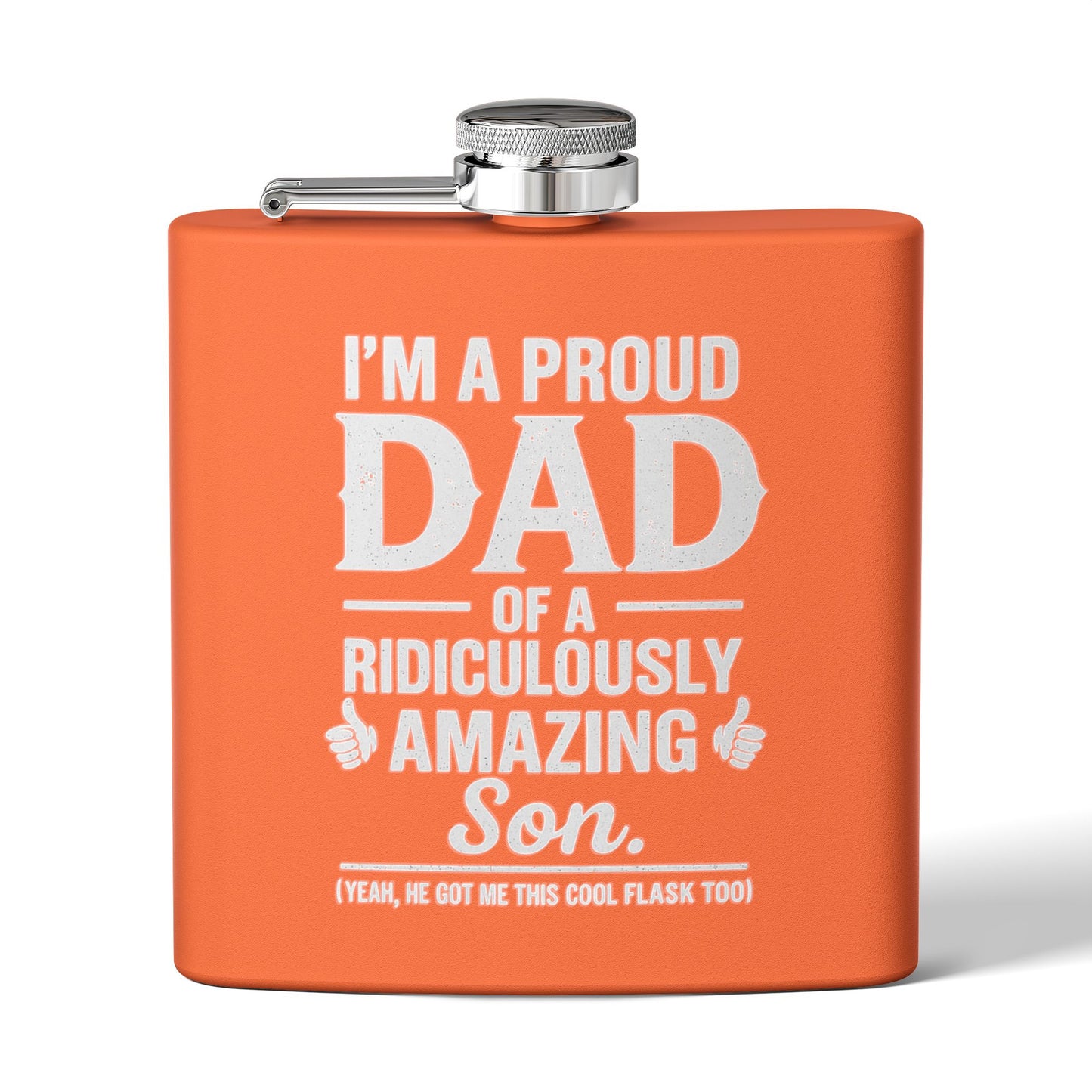 I’m A Proud Dad - Stainless Steel Flask