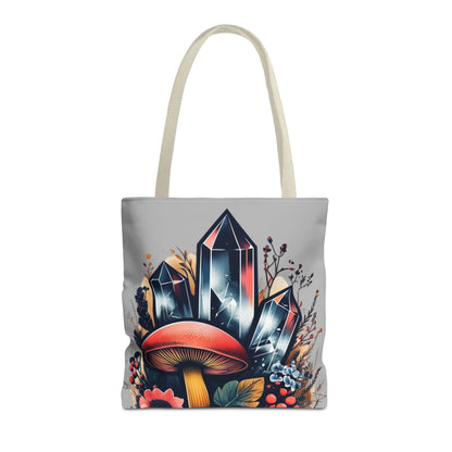 Vibrant Crystal & Mushroom - Tote Bag