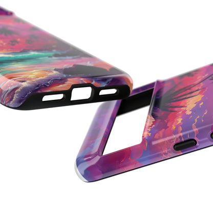 Sunset Paradise Beach - Phone Case