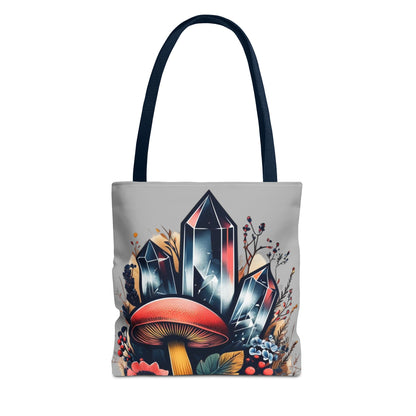Vibrant Crystal & Mushroom - Tote Bag
