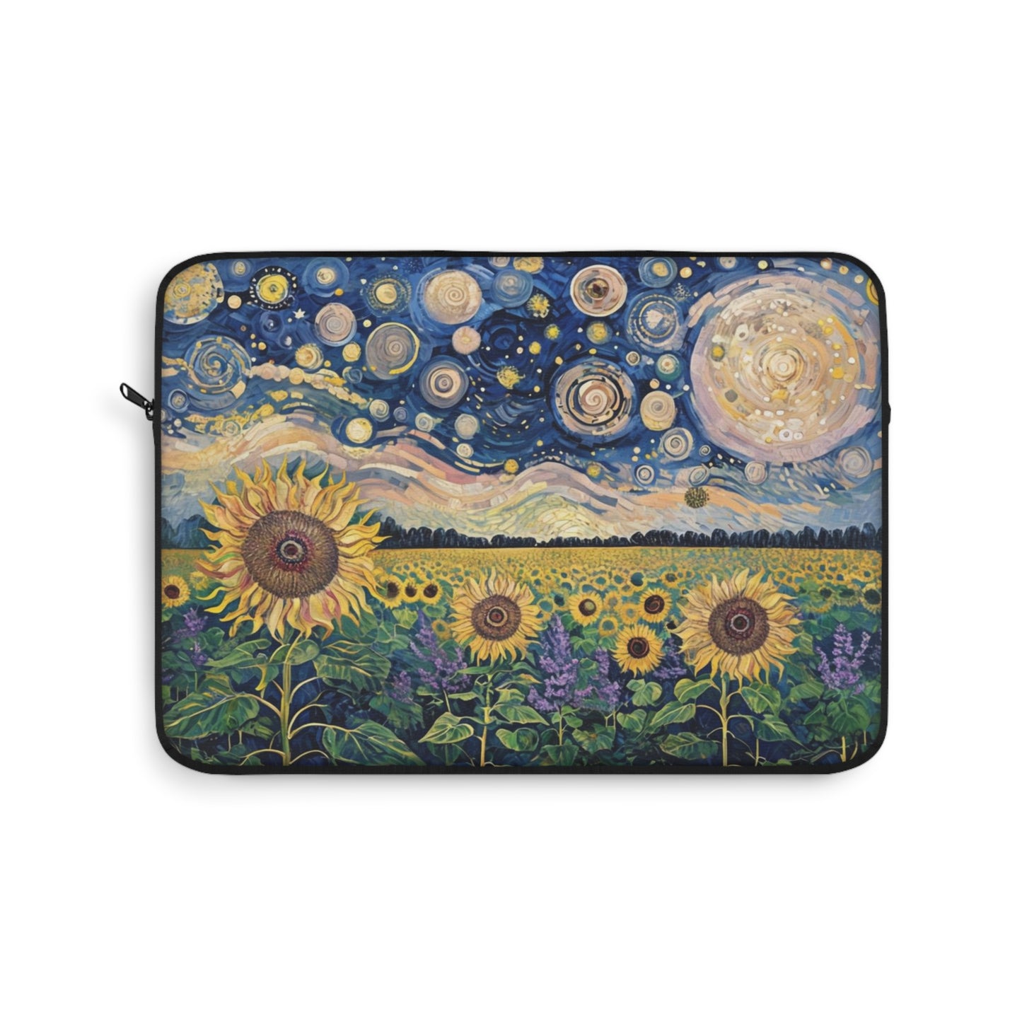 Starry Sunflower Night - Laptop Sleeve