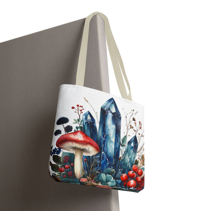 Whimsical Blue Crystals - Tote Bag