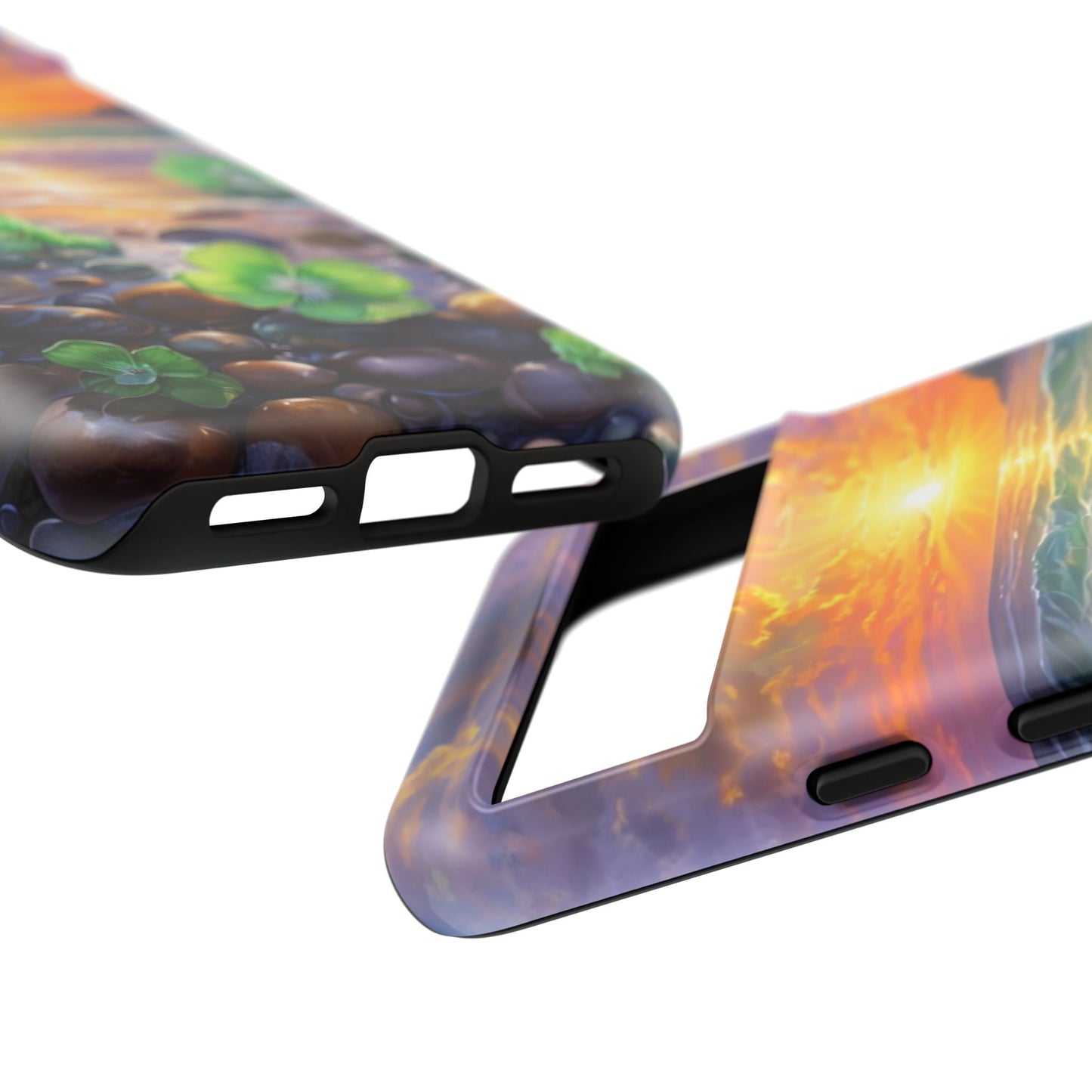 Coastal Calm Pebble Beach - Phone Case