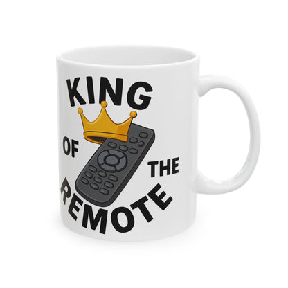 King Of The Remote - Ceramic Mug