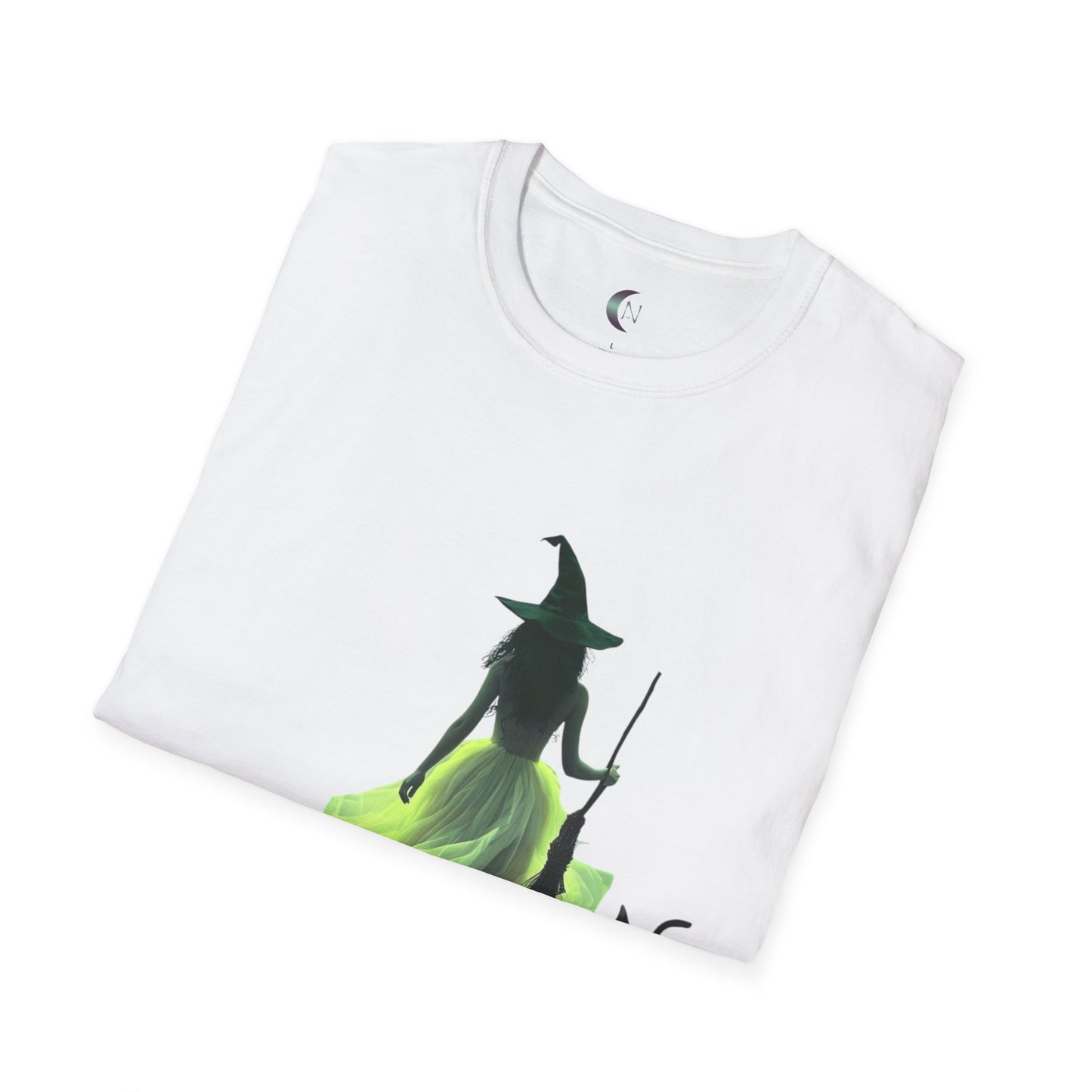 Witch and Black Cats - Unisex Softstyle T-Shirt