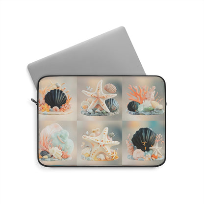 Seashell & Starfish - Laptop Sleeve