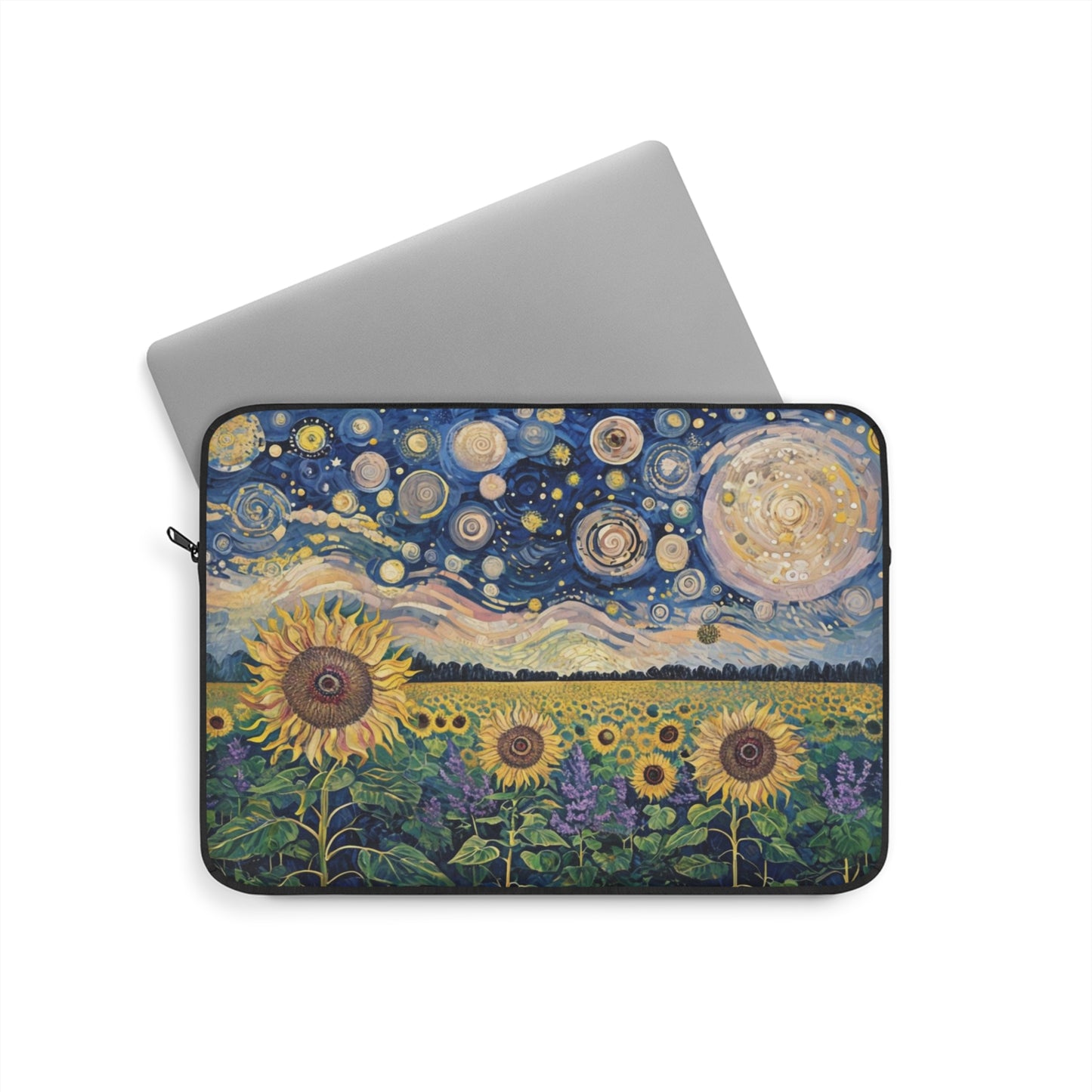 Starry Sunflower Night - Laptop Sleeve