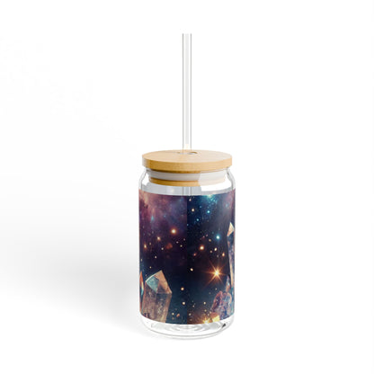 Cosmic Healing Crystals - Sipper Glass