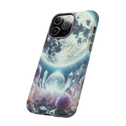 Full Moon & Crystals - Phone Case