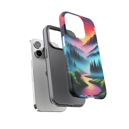 Misty Mountain River - Phone Case