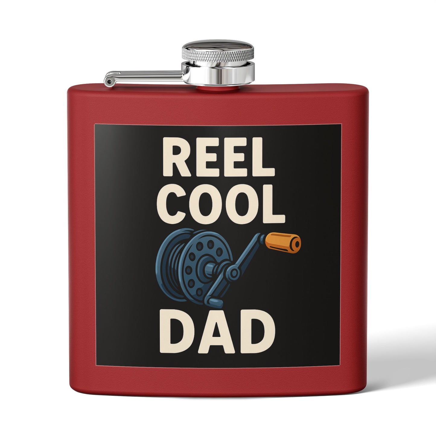 Reel Cool Dad - Stainless Steel Flask