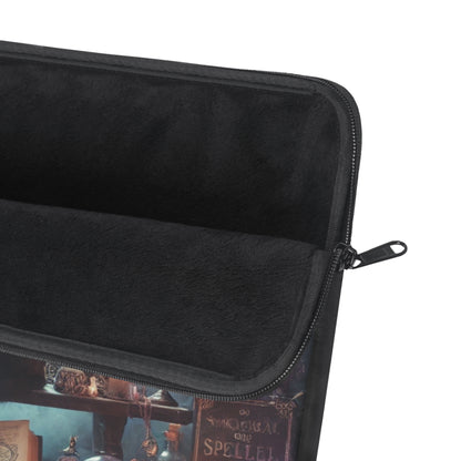 Black Cat, Tarot & Moonlit Magic  - Laptop Sleeve
