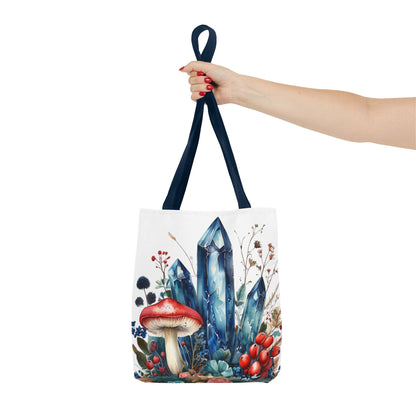 Whimsical Blue Crystals - Tote Bag