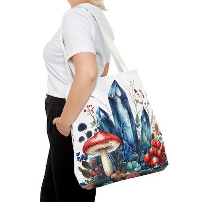 Whimsical Blue Crystals - Tote Bag