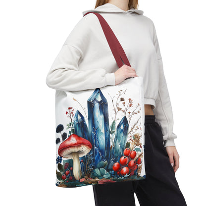 Whimsical Blue Crystals - Tote Bag