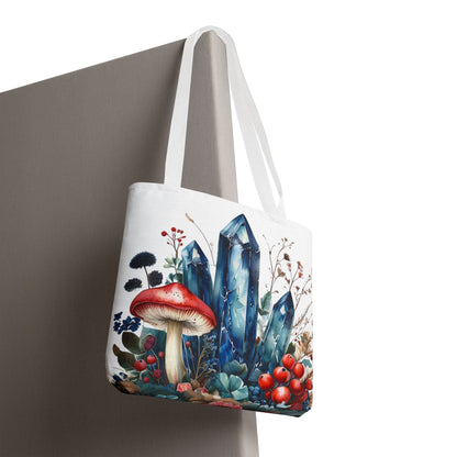Whimsical Blue Crystals - Tote Bag