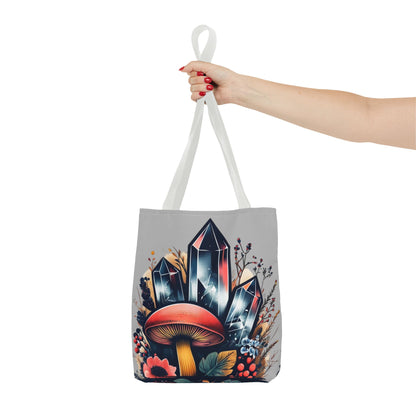 Vibrant Crystal & Mushroom - Tote Bag