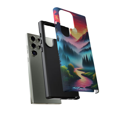 Misty Mountain River - Phone Case