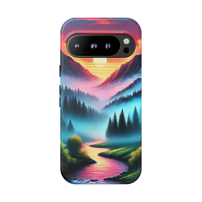 Misty Mountain River - Phone Case