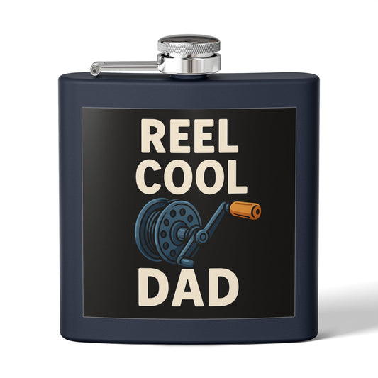 Reel Cool Dad - Stainless Steel Flask