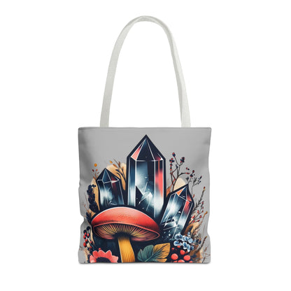 Vibrant Crystal & Mushroom - Tote Bag