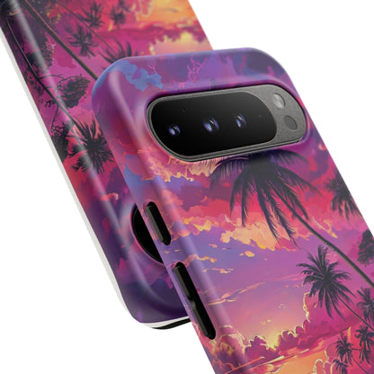 Sunset Paradise Beach - Phone Case