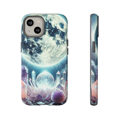 Full Moon & Crystals - Phone Case