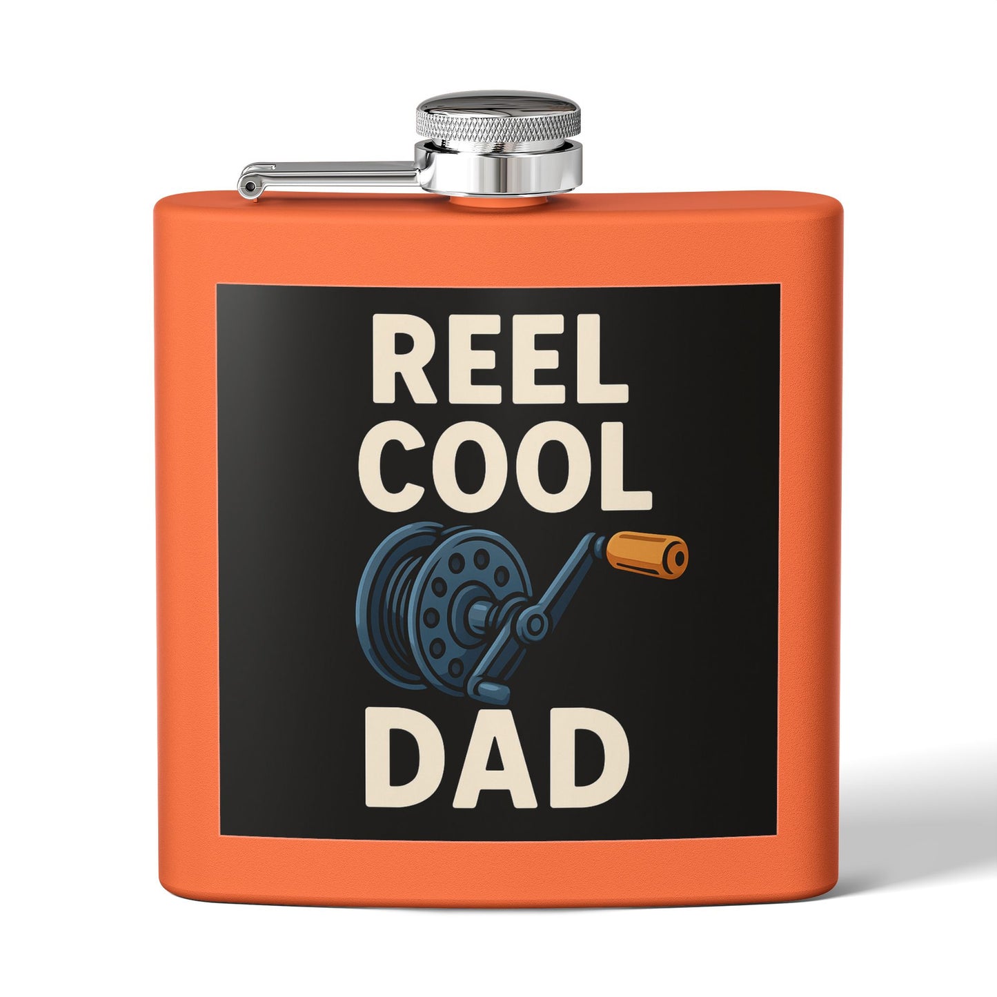 Reel Cool Dad - Stainless Steel Flask