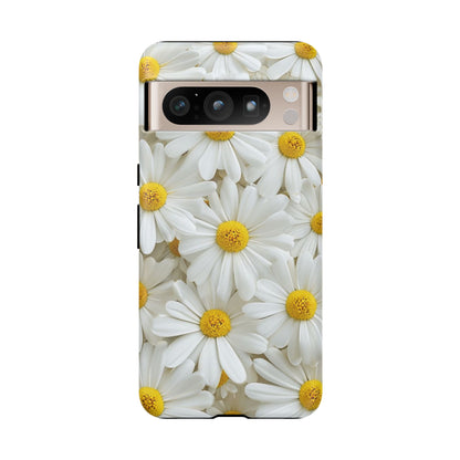 Blooming White Daisy - Phone Case