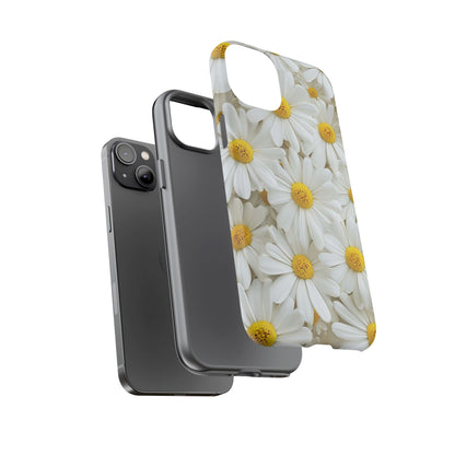 Blooming White Daisy - Phone Case