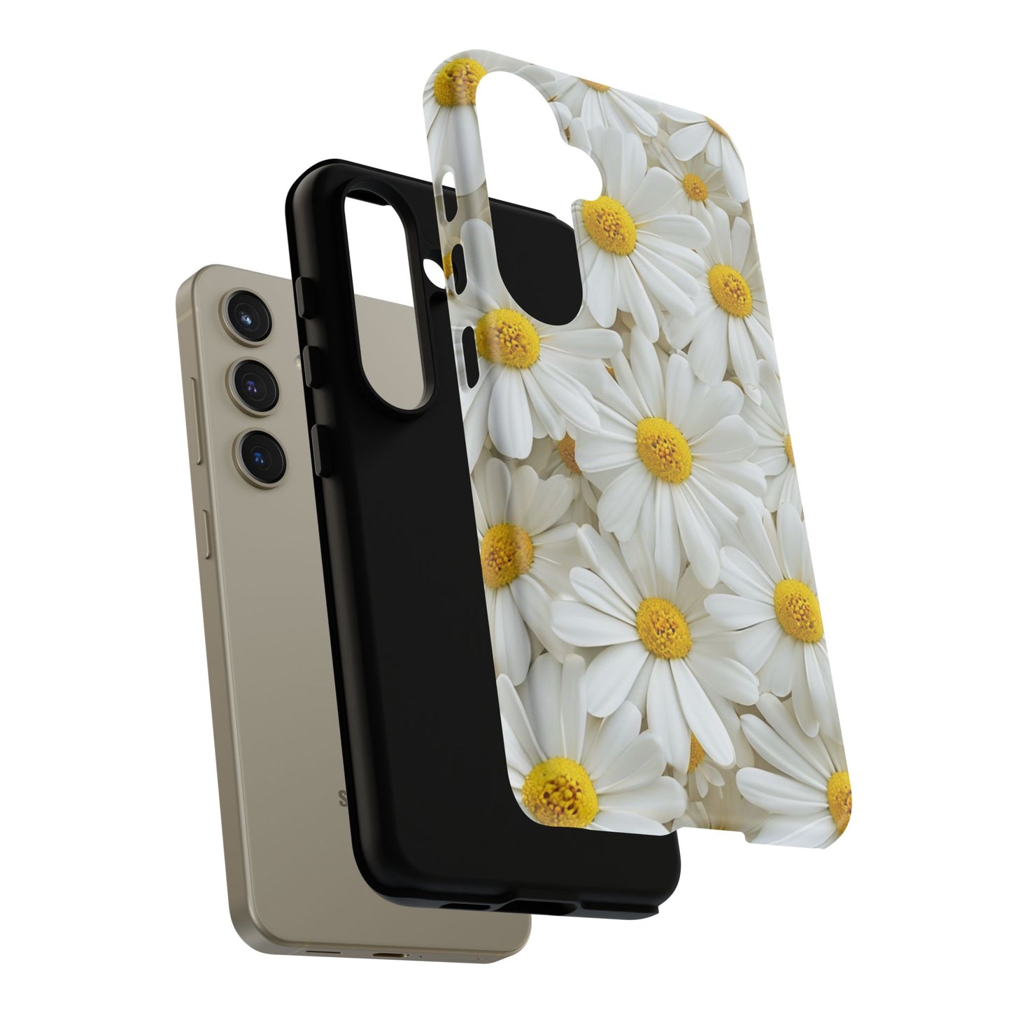 Blooming White Daisy - Phone Case