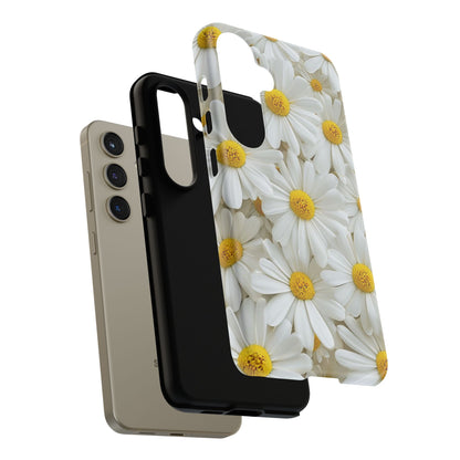 Blooming White Daisy - Phone Case