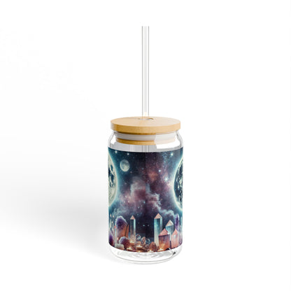 Full Moon Crystal Cleansing - Sipper Glass